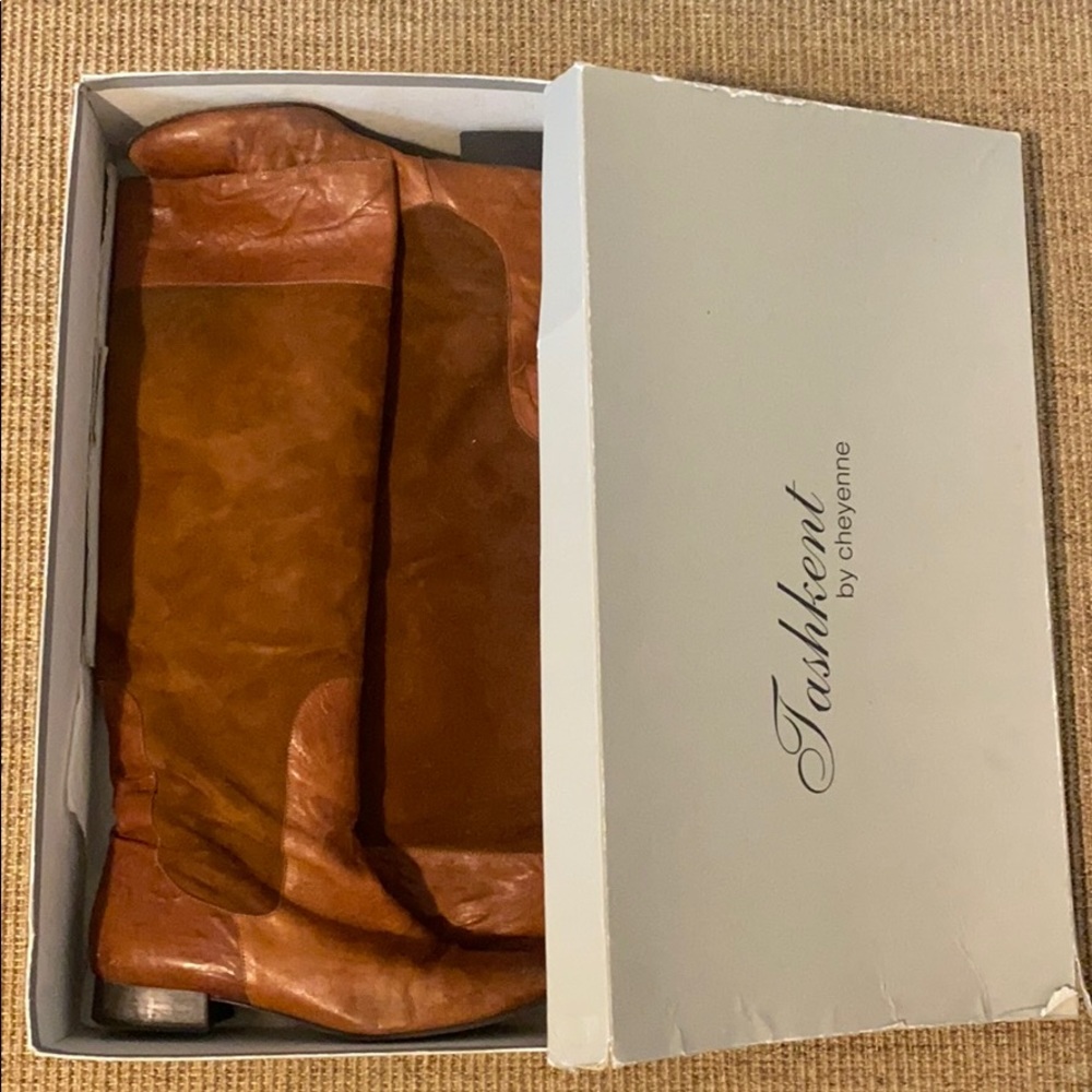 Tashkent by Cheyenne Cognac Knee High Boot